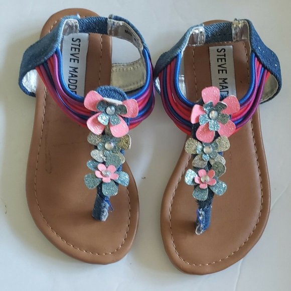 madden girl pink sandals